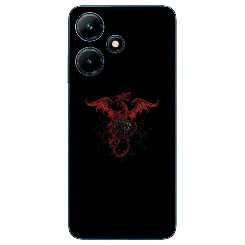 Capa Adesivo Skin255 Verso Para Infinix Hot 30i NFC (X669D)