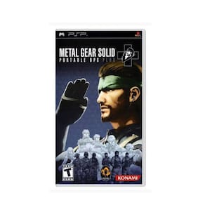 Jogo Metal Gear Solid: Portable Ops Plus - Psp Lacrado