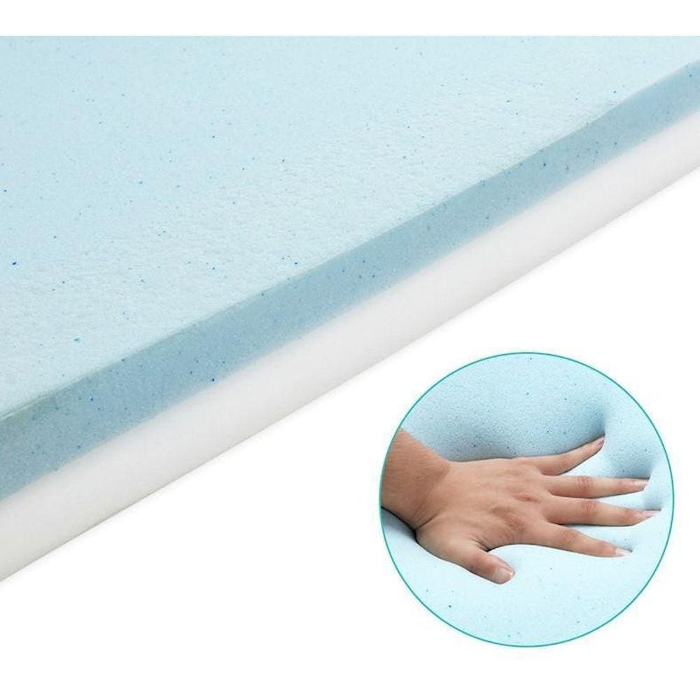 Pillow Top Látex Hr + Visco Gel Two Sides Solteiro 78X6Cm