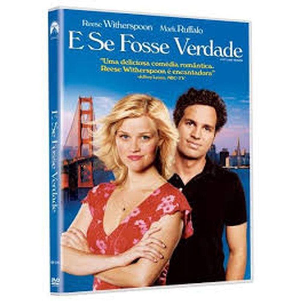 Dvd E Se Fosse Verdade Reese Witherspoon E Mark Ruffalo