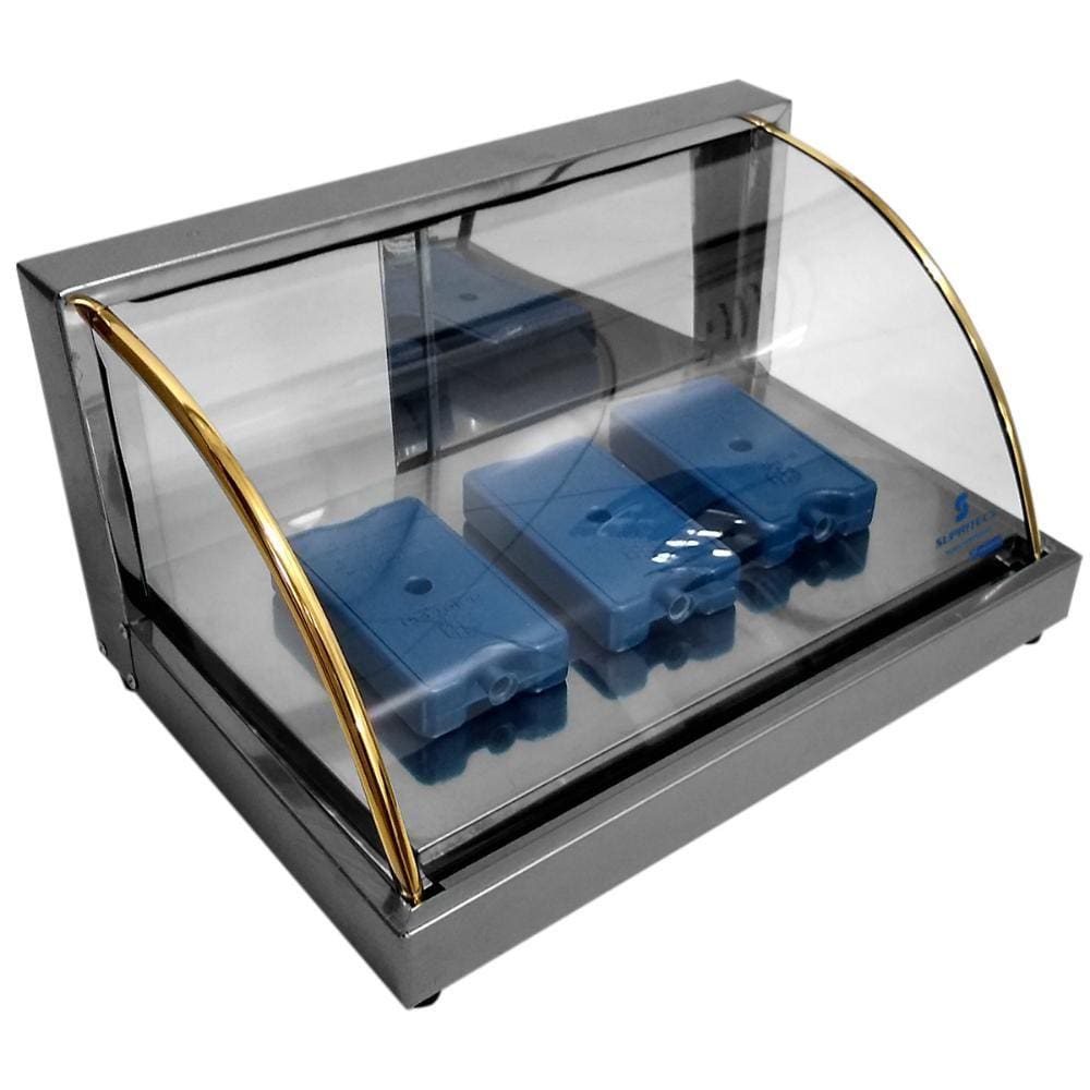 Estufa Fria Vidro Curvo 3 Gelo - Supritecs Equipamentos