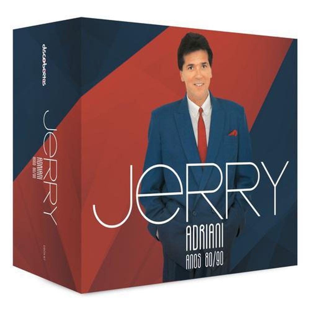 Cd Jerry Adriani Anos 80/90 Box 6 Cds