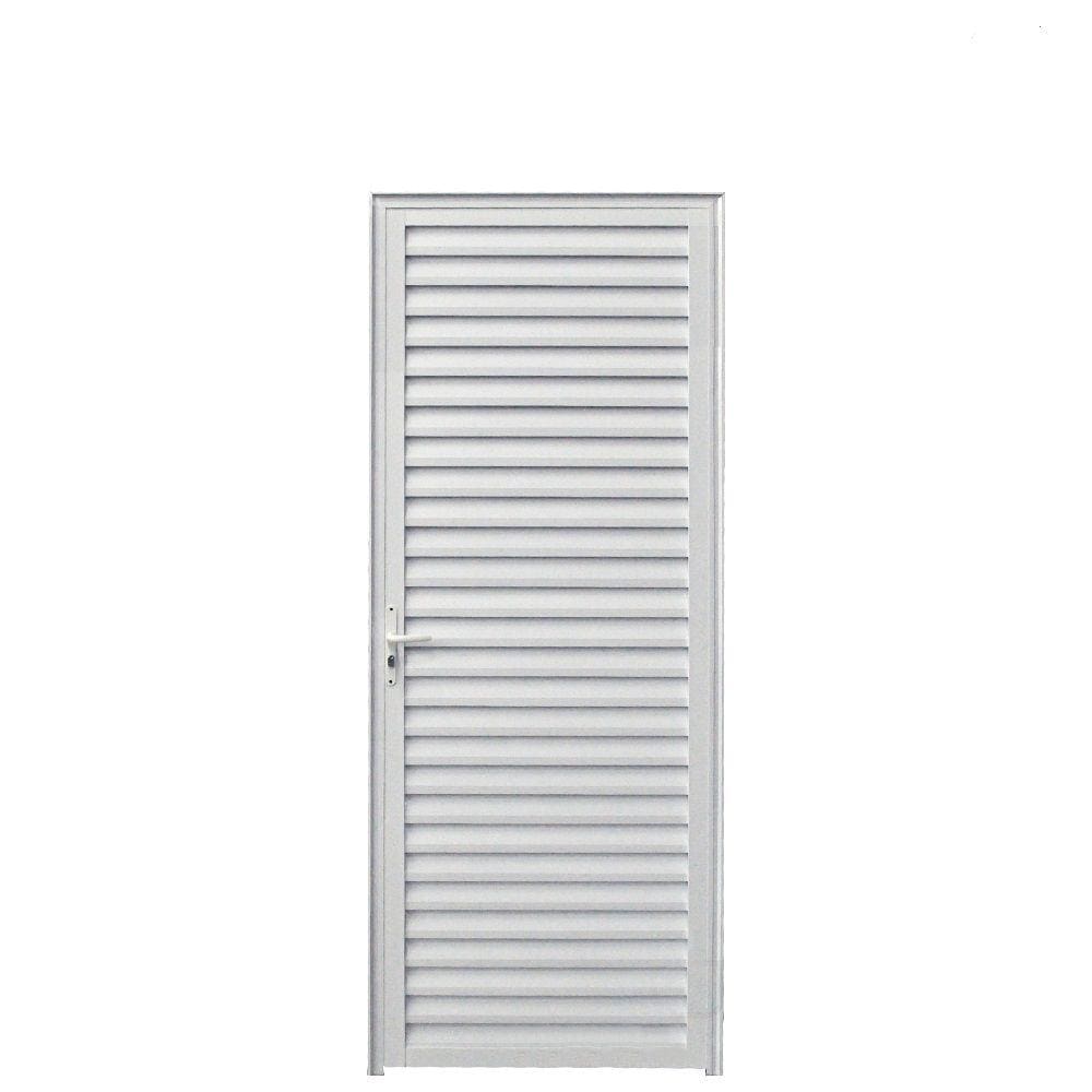 Porta Palheta Alumínio Branco 2.10 x 0.60 - Hale