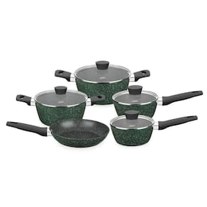 Conjunto de Panelas Indução Carmela Vanila 05 Peças