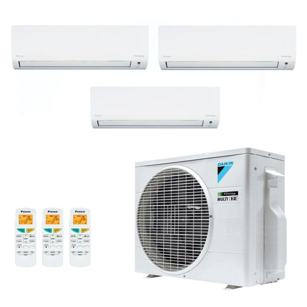 Ar-Condicionado Multi Split Inverter Daikin 18.000 (3x Evap HW 9.000) Só Frio 220V