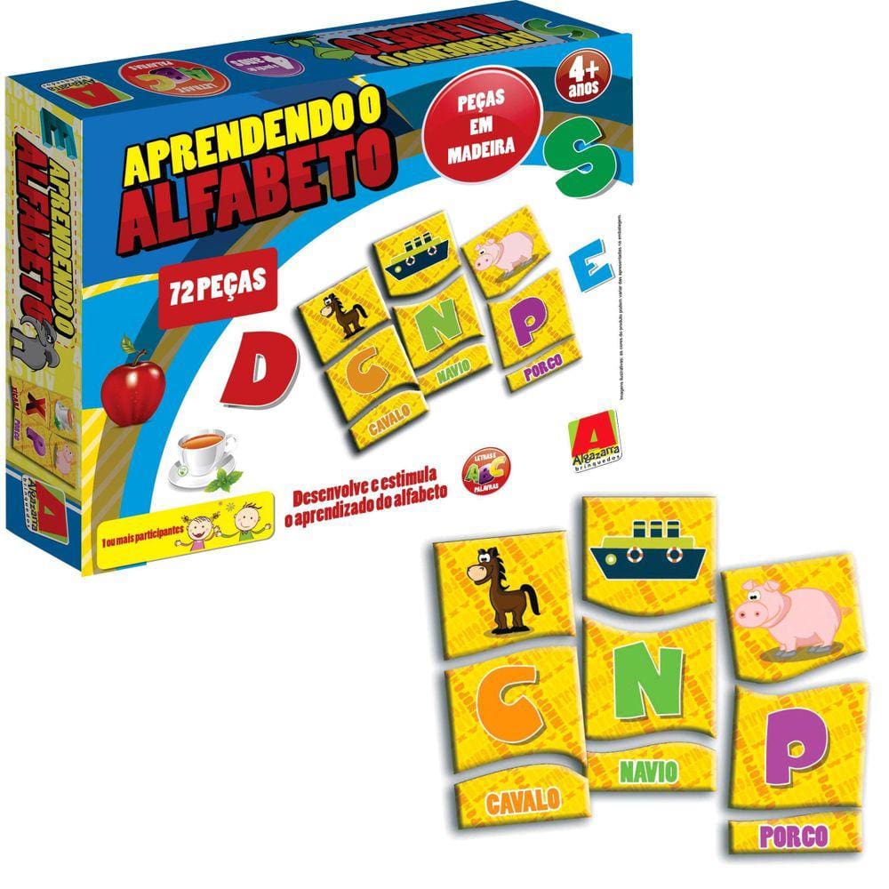 Jogo Aprendendo O Alfabeto Algazarra