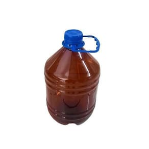 Garrafa Growler Pet 5L Com Tampa Cega E Alça E Bocal De 48Mm
