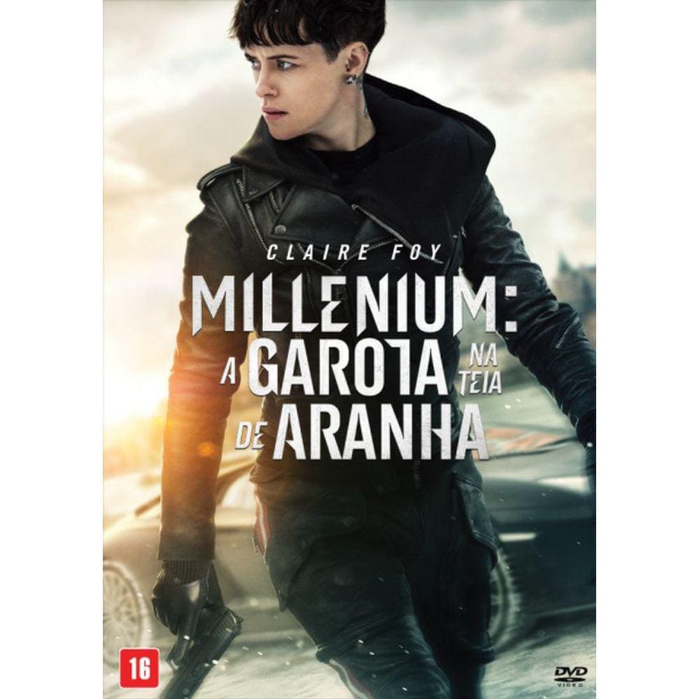 Dvd Millenium: A Garota na Teia De Aranha Claire Foy