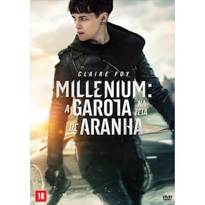 Dvd  Millenium: A Garota na Teia De Aranha  Claire Foy