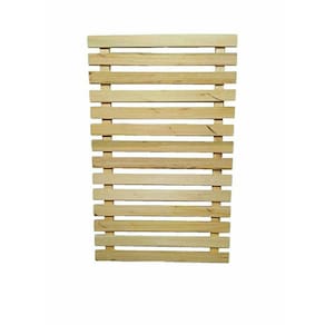 Jardim Vertical Painel Modulado Madeira Eucalipto 1 - 80X40