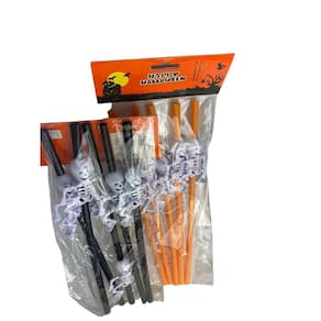 Esqueleto Assustador para Bebidas - 30cm - 20 Unidades