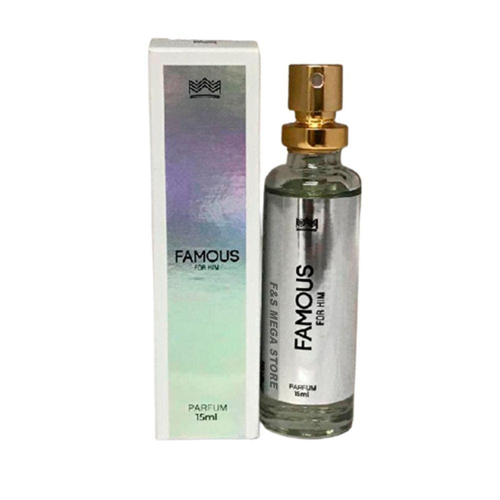Perfume Masculino Famous For Him Amakha Paris 15Ml Bolso