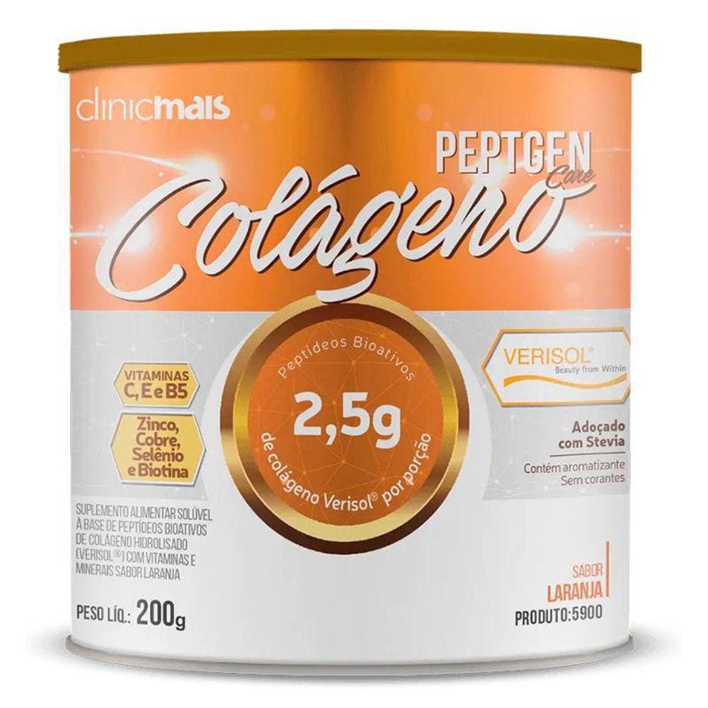 Colágeno Verisol Clinic Mais 200G Laranja