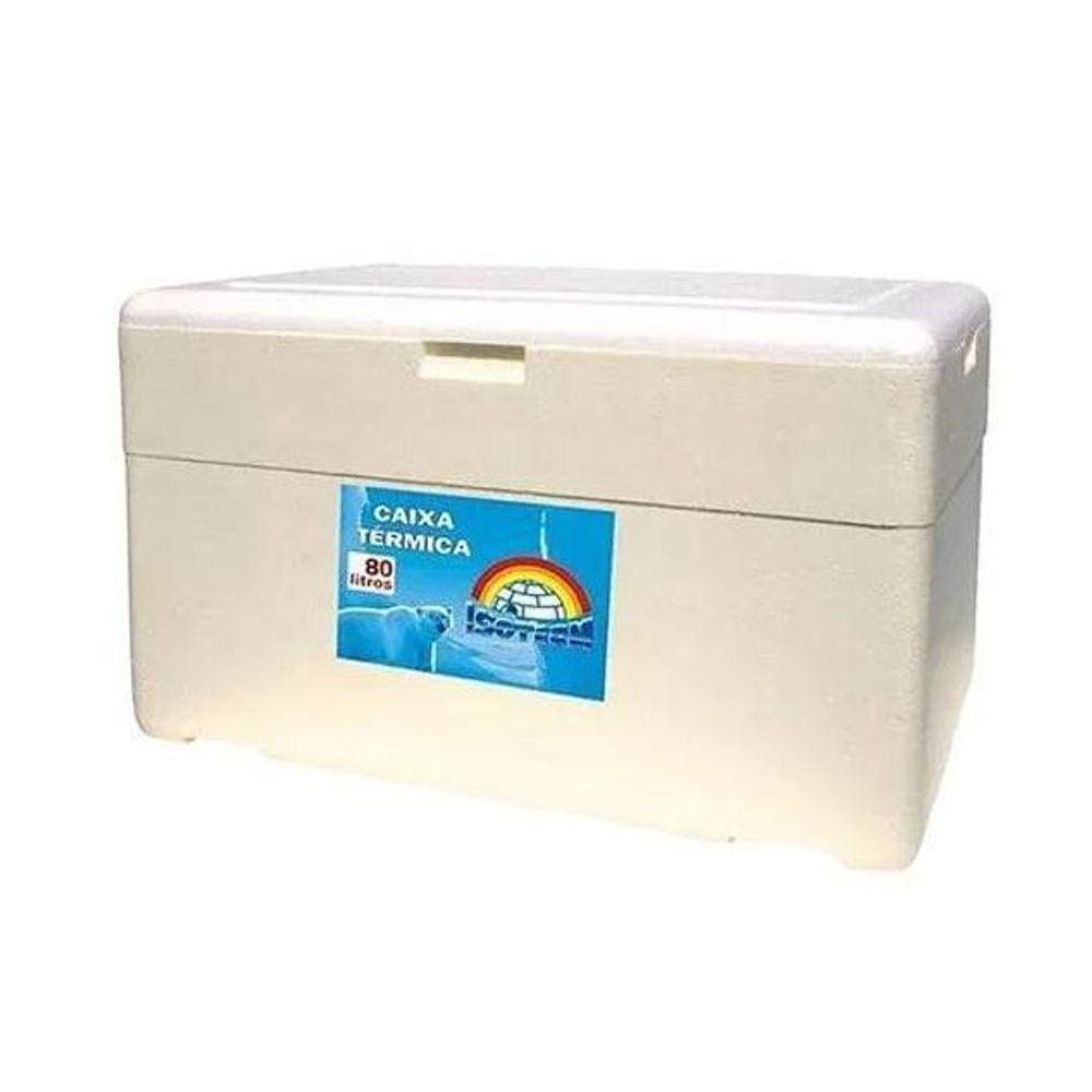 Caixa Térmica Isoterm 80L +Dreno - Entrega 1 Cx