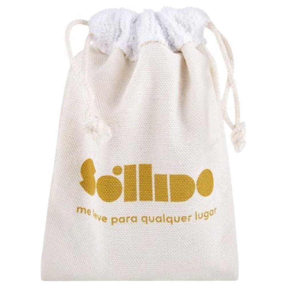 Kit 2X: Saquinho De Algodão Sóllido 1 Unidade