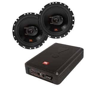 Caixa JBL Ativa Amplificada SW8A-MS 200w + 2 Alto Falantes 6  JBL Flex4 6TRFX55 110 Watts Rms