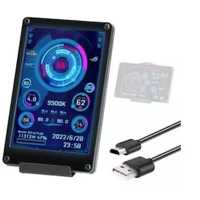 Monitor LCD IPS de 3,5 para CPU - Tela Secundária USB