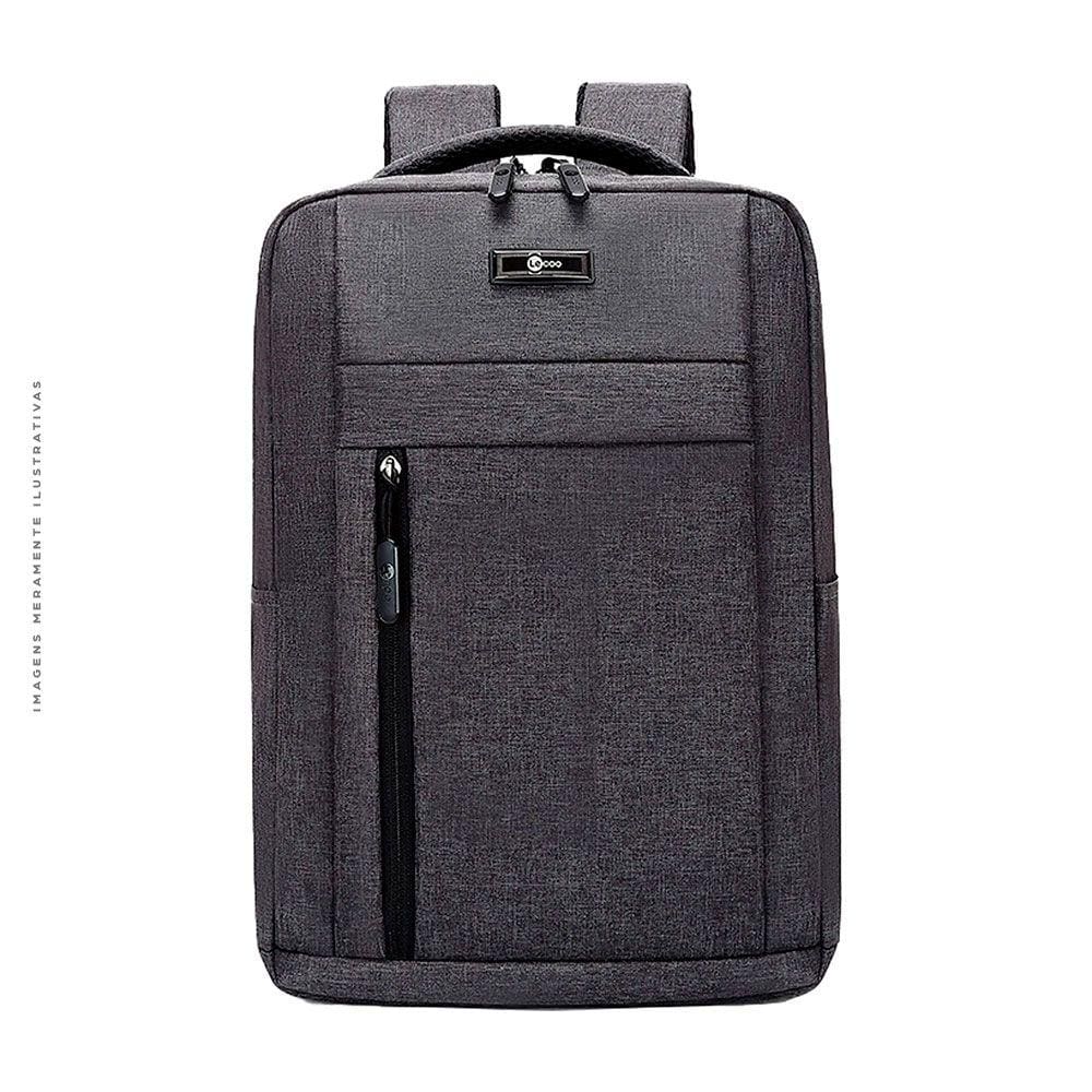 Mochila Para Notebook Lecoo 15,6``, Cinza Escuro - BG01
