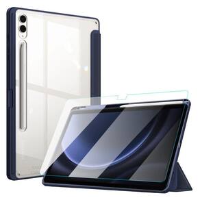 Capa Acrílico c Slot Caneta para Tab S9 Plus + Película Azul