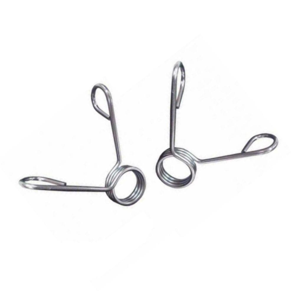 Par de Presilha para Barras de Musculação em Espiral 25mm Treinos Academia