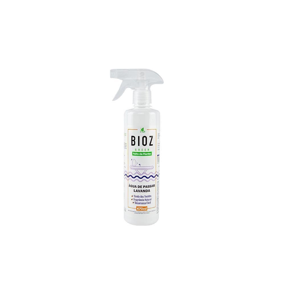 Kit 2X: Água Passar Roupa Biodegradável Lavanda Bioz Green