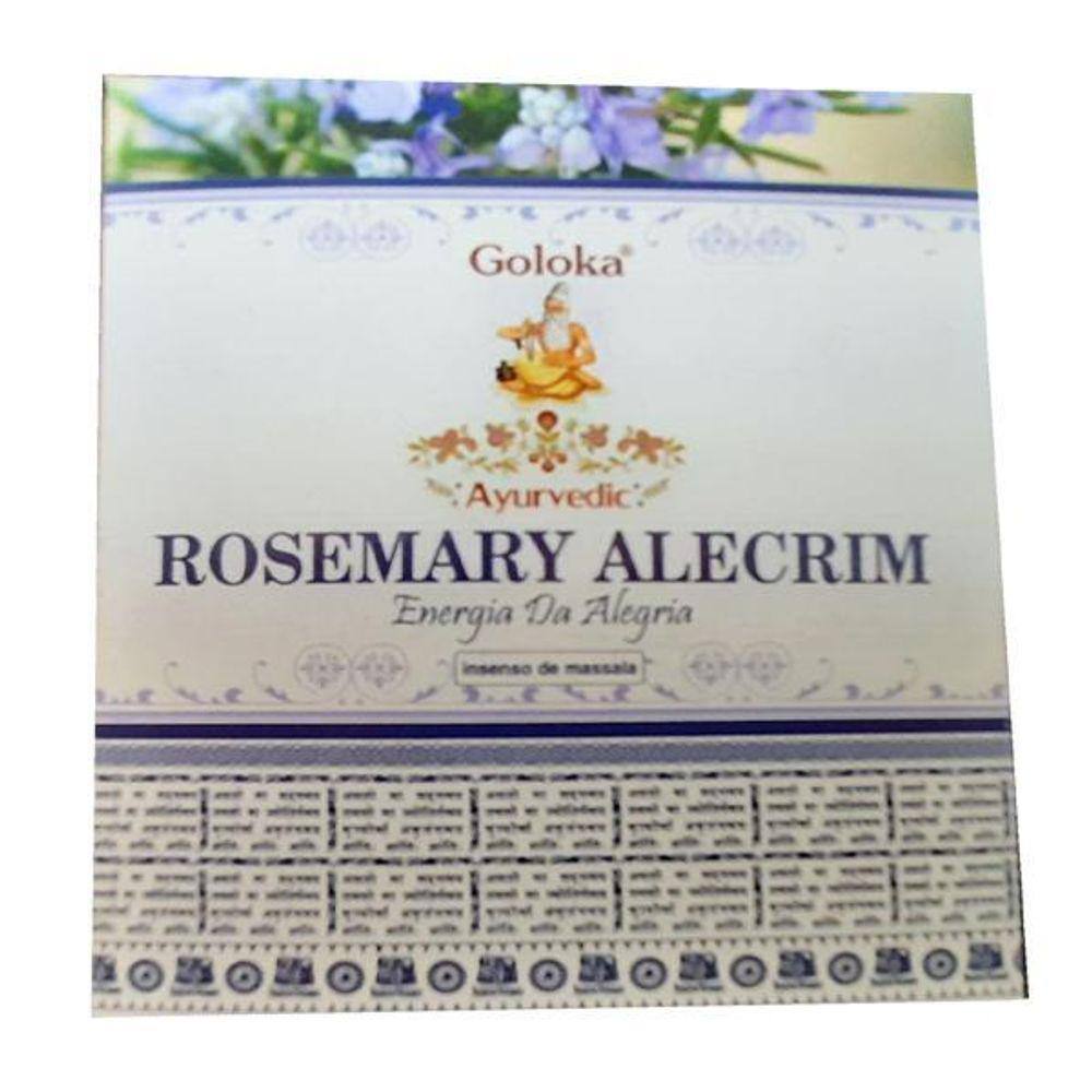 Incenso Cone Indiano Lavanda Cascata 45Gr Goloka Massala