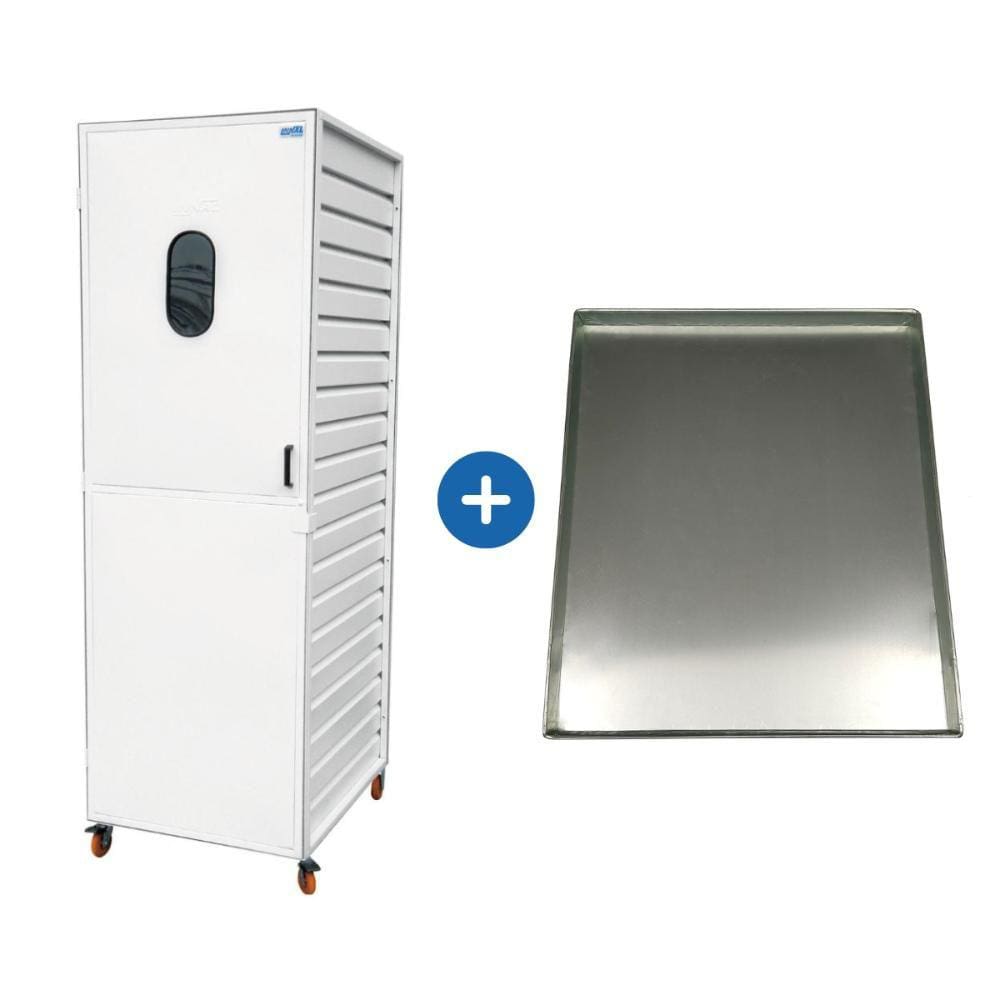 Armário Vazio Padaria Panificadora Com 20 Assadeiras Lisas 58X70 Pintura Epoxi - Innal