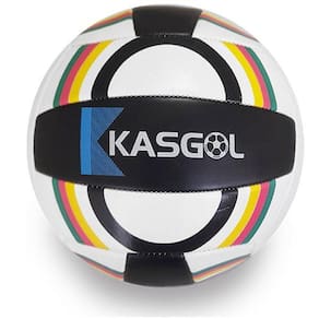 Bola De Vôlei Quadra/Praia Tamanho Padrão - Preto E Branco