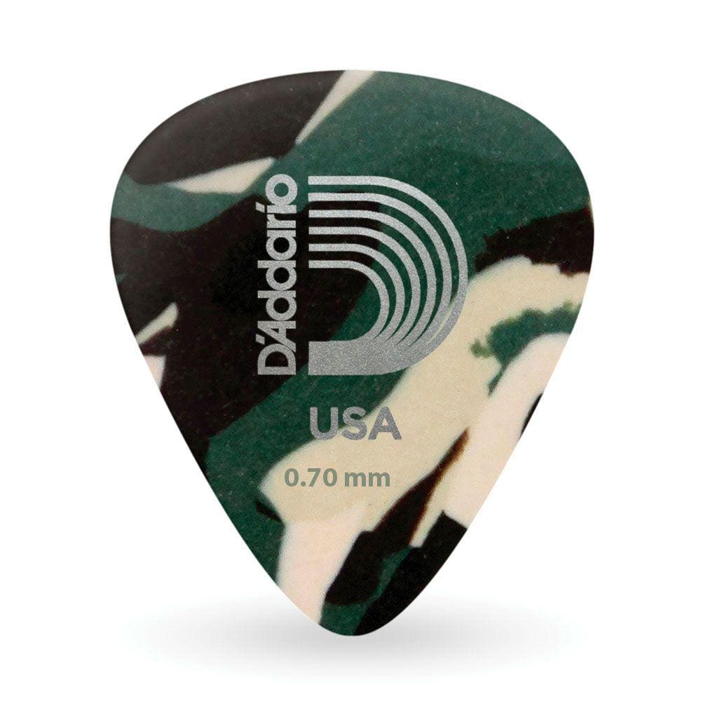 Palheta D`Addario MED 1CCF4 Camuflada 0,70 mm - PL0114U