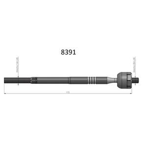 Barra Axial New Civic 2006 A 2011 Bortec