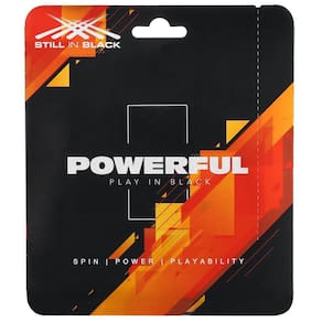 Corda Still in Black Powerful Spin 17L 1.23mm Prata - Set Individual