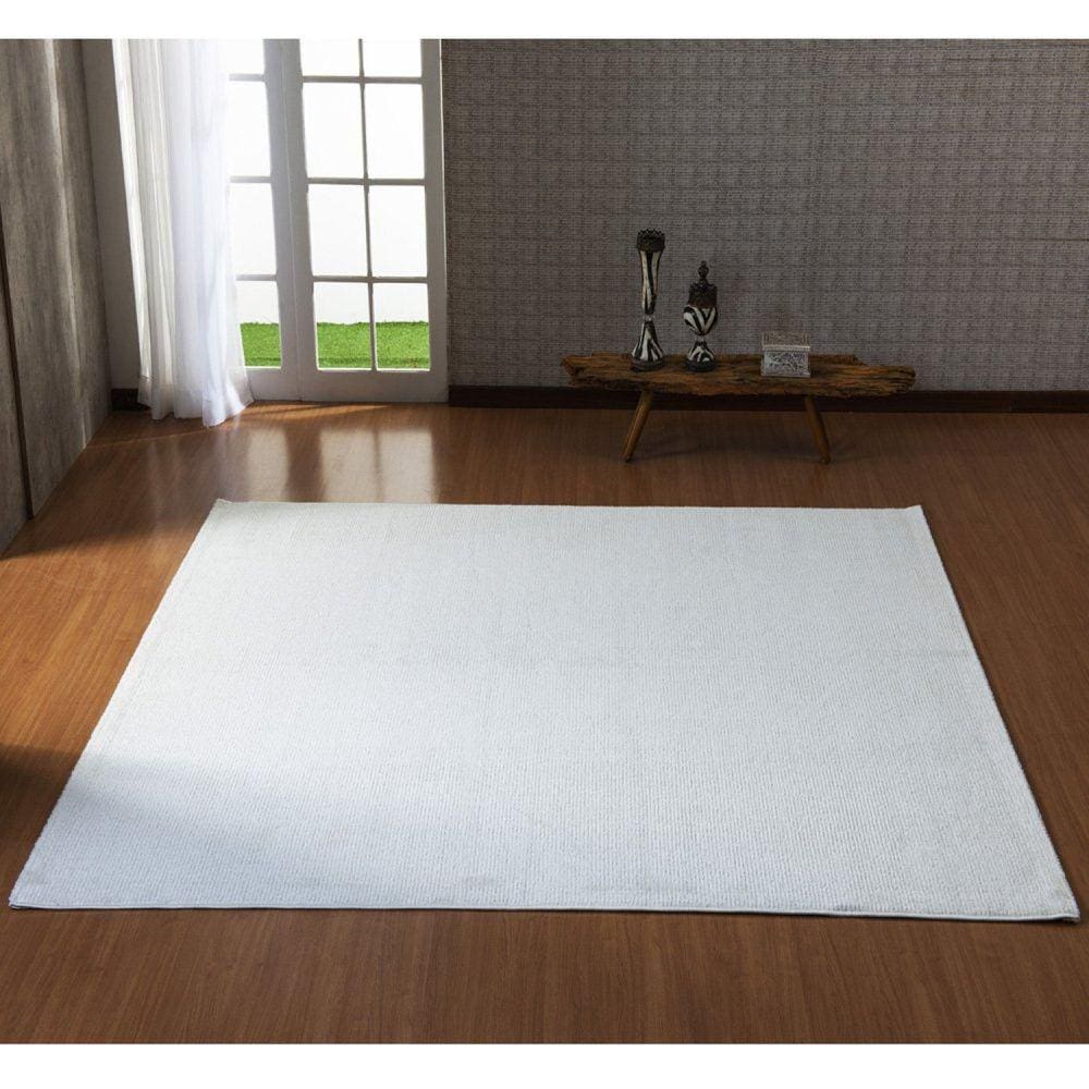 Tapete 100x140cm Caprioli Liso Marfim