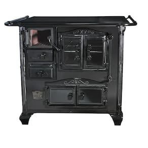 Fogao a Lenha Venax n 1 Princess Preto Onix