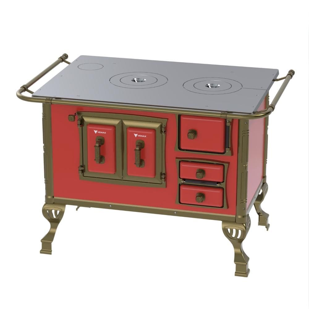 Fogao a Lenha Venax n 2 Colonial Vermelho