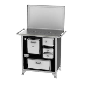 Fogao a Lenha Venax n 0 Classic Preto