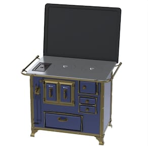 Fogao a Lenha Venax GII n 2 Renaissance Azul Cald