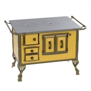 Fogao a Lenha Venax n 2 Colonial Amarelo