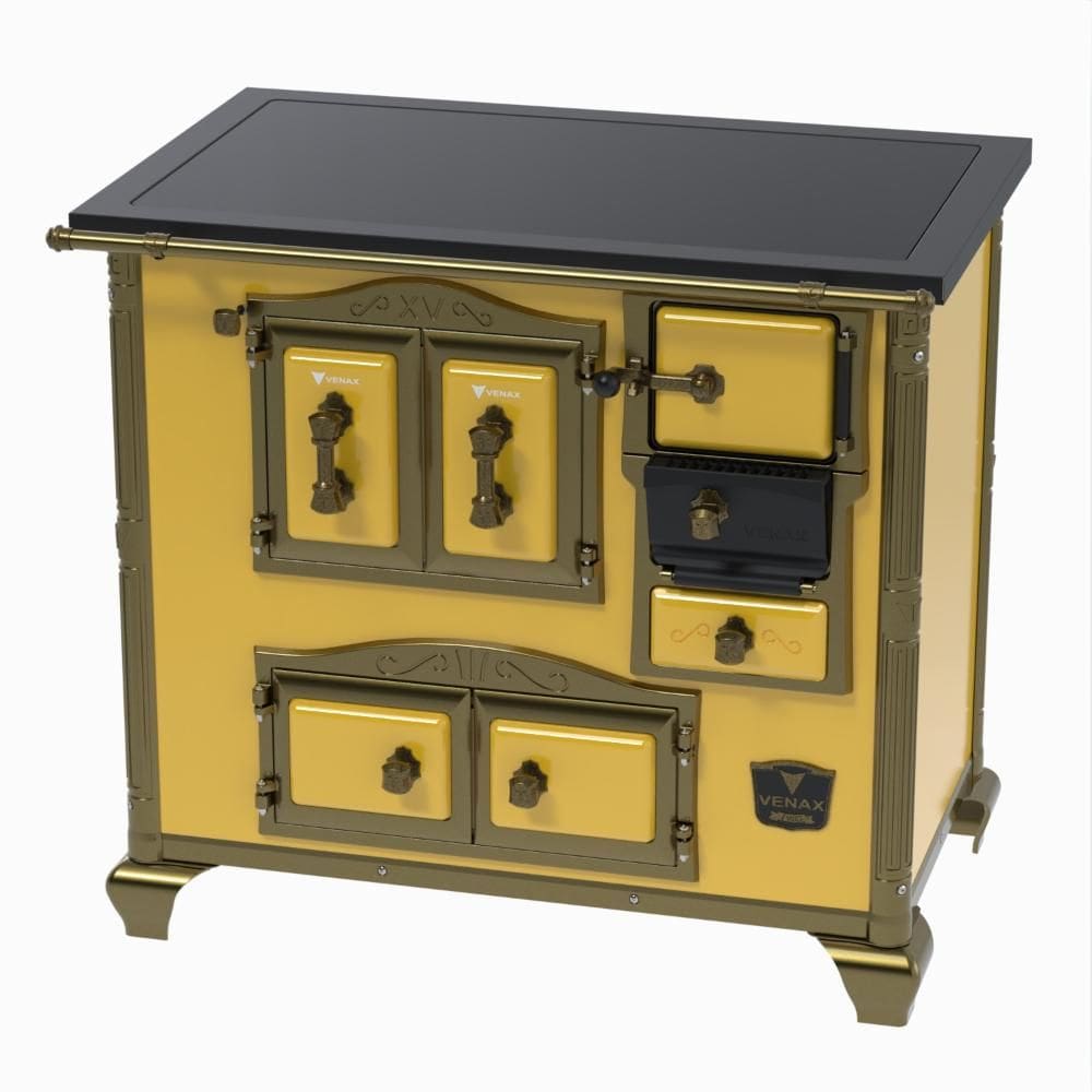 Fogao a Lenha Venax n 2 Imperador Premium Amarelo