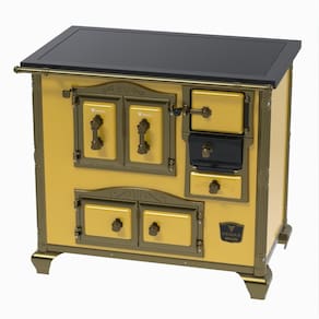 Fogao a Lenha Venax n 2 Imperador Premium Amarelo