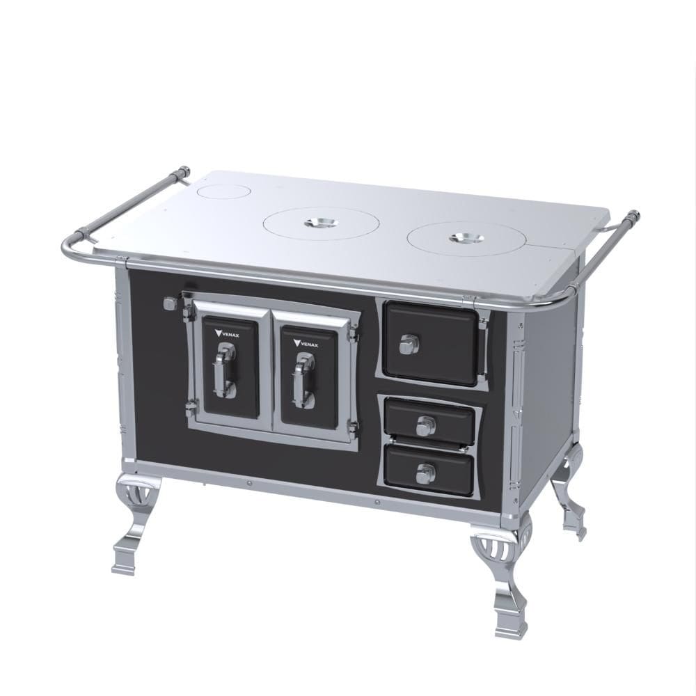 Fogao a Lenha Venax n 2 Sec XVIII Chapa de Aluminio Preto