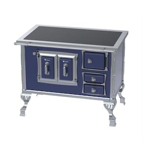 Fogao a Lenha Venax GII n 2 Sec XVIII Premium Azul