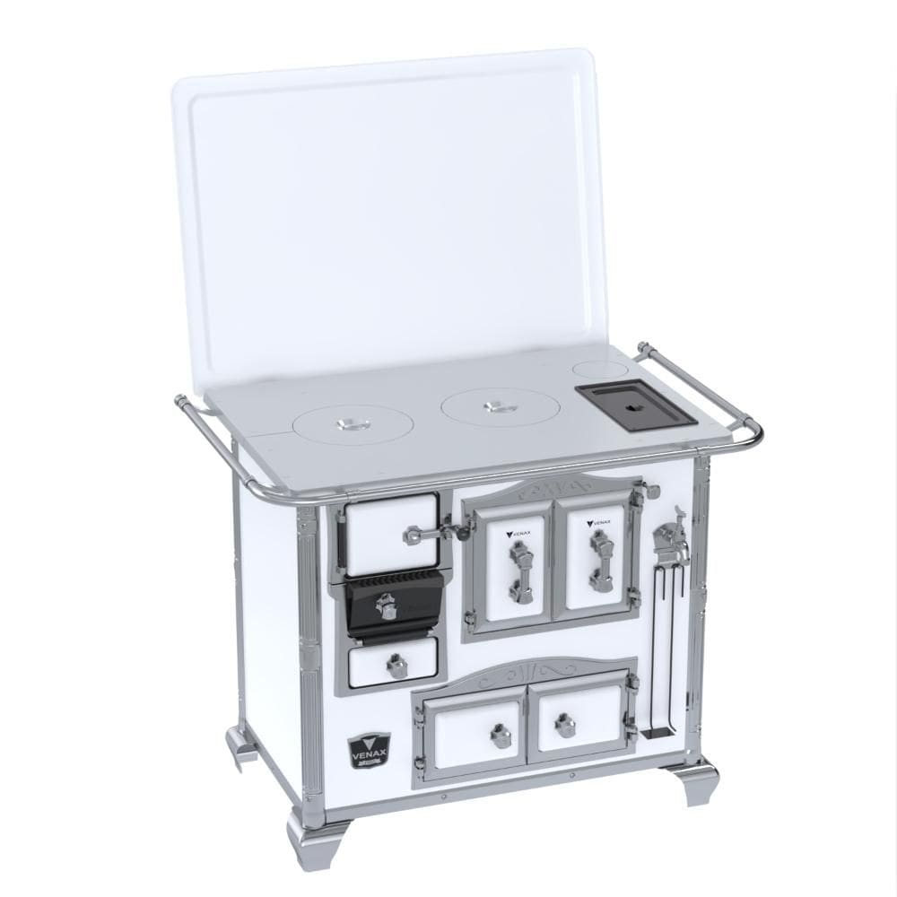 Fogao a Lenha Venax n 2 Imperador Chapa de Aluminio Branco