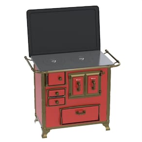 Fogao a Lenha Venax GII n 1 Renaissance Vermelho