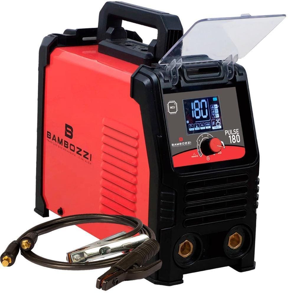Inversora De Solda 180A Display D - Bambozzi 110V/220V