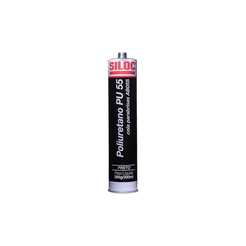Siloc Cola Parabrisas Poliuretano Pu55 Preto 366G/300Ml