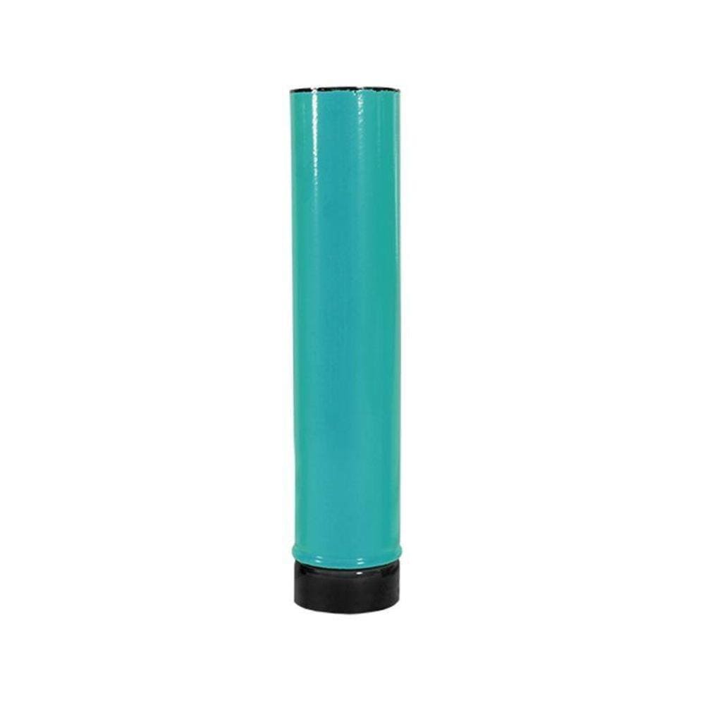 Cano Chamine Esmaltado Azul Turquesa 50 Cm 110 Mm