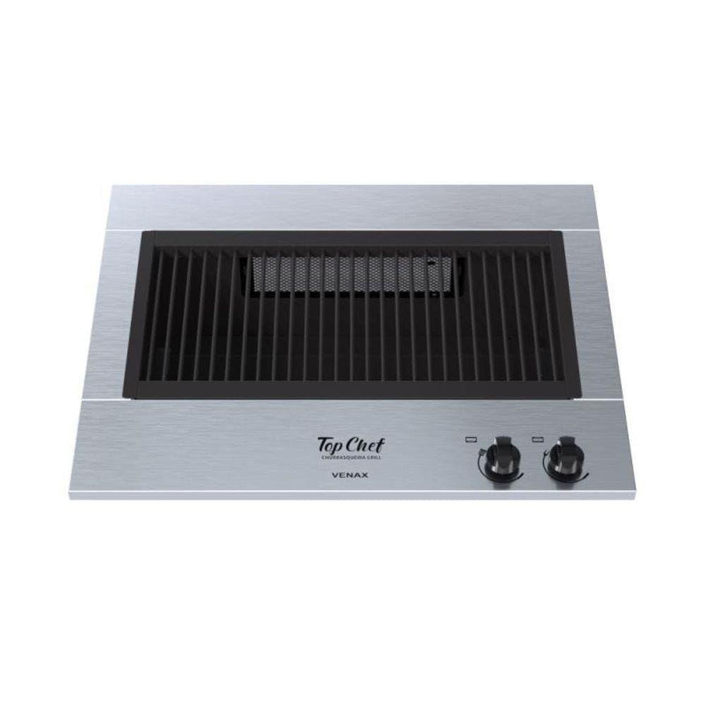 Churrasqueira Grill Top Chef de Embutir Inox