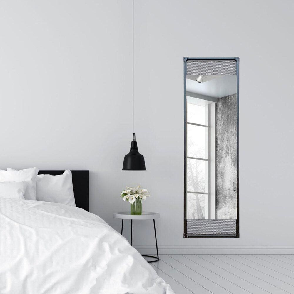 Espelho Retangular Decorativo de Chão Industrial Multi 153x43cm In House Decor