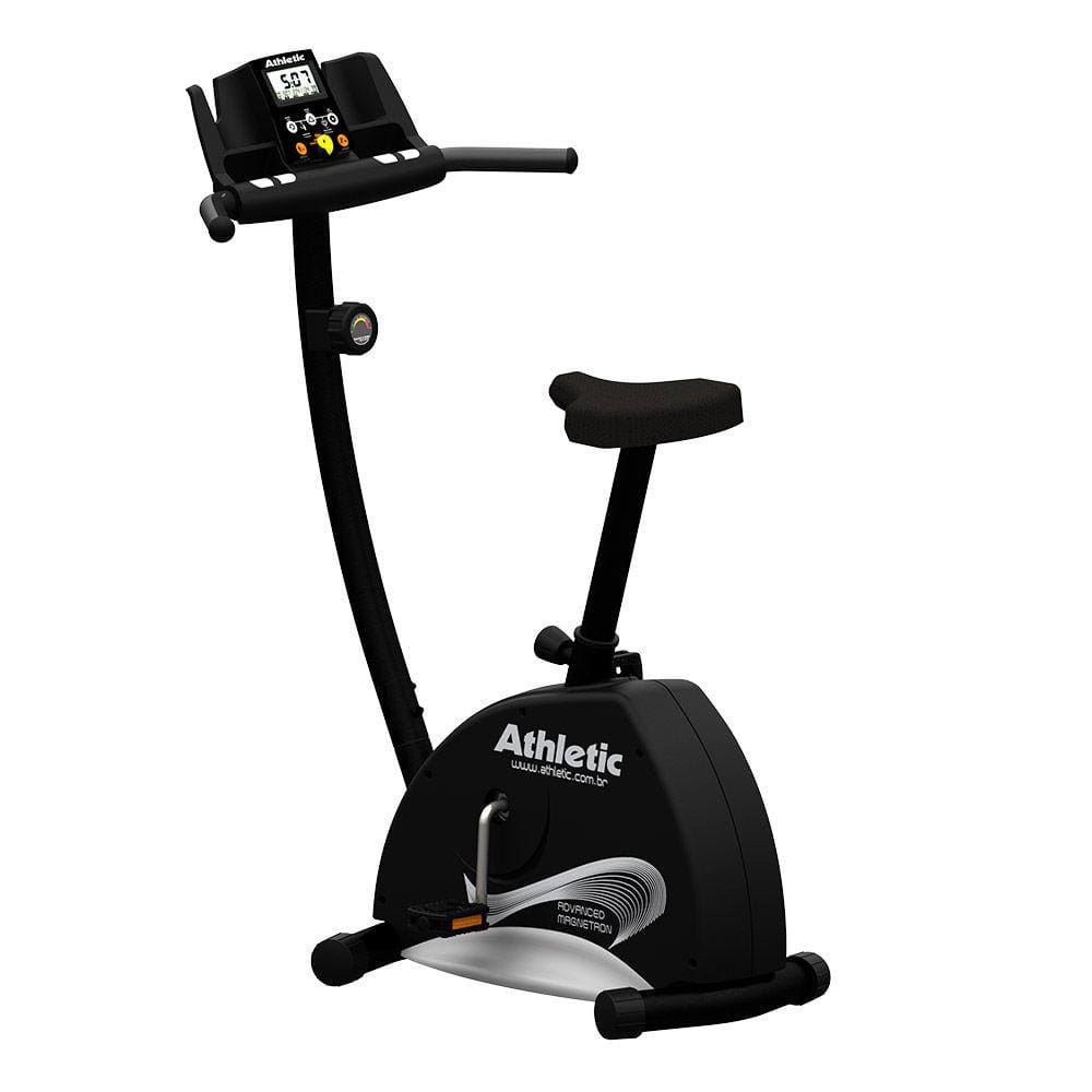 Bicicleta Ergométrica Athletic Advanced Magnetron Vertical 8 Níveis de Esforço
