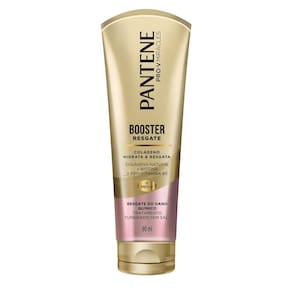 Creme de tratamento Pantene Booster Resgate Colágeno Hidrata & Resgata Dano Químico 90ml
